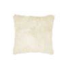 18" Natural Sheepskin Throw Pillow