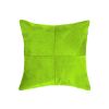 18" X 18" X 5" Lime Quattro  Pillow
