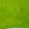12" X 20" Lime Green Cowhide Throw Pillow