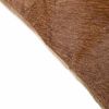 18 X 18 Brown Cowhide Throw Pillow