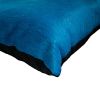 18 X 18 Royal Blue Cowhide Throw Pillow