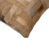 12" X 20" Natural Cowhide Throw Pillow