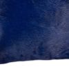 12" X 20" Navy Cowhide Throw Pillow