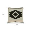 20" X 7" X 20" Southwest Tan Pillow Cover With Poly Insert