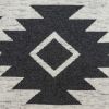 20" X 7" X 20" Southwest Tan Accent Cotton Pillow Cover With Poly Insert