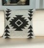 20" X 7" X 20" Southwest Tan Accent Cotton Pillow Cover With Poly Insert