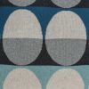 20" X 7" X 20" Transitional Gray And Blue Pillow Cover With Poly Insert