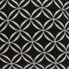 20" X 7" X 20" Transitional Black Pillow Cover With Poly Insert