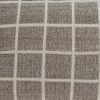20" X 7" X 20" Transitional Tan Cotton Accent Pillow Cover With Poly Insert