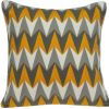 20" X 7" X 20" Multicolor Cotton Pillow Cover With Poly Insert