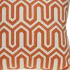 20" X 7" X 20" Transitional Multicolored Pillow Cover With Poly Insert