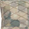20" X 7" X 20" Cool Transitional Multicolor Pillow Cover With Poly Insert