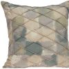 20" X 7" X 20" Cool Transitional Multicolor Pillow Cover With Poly Insert