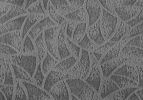 18" X 18" Dark Gray Velvet Polyester Abstract Zippered Pillow