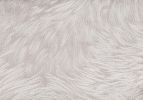 18" X 18" Taupe Velvet Polyester Feather Zippered Pillow