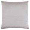 18" X 18" Silver Polyester Zippered Pillow