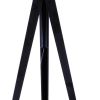 White And Black Metal Tripod Floor Lamp