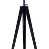 White And Black Metal Tripod Floor Lamp