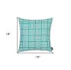 18"X18" Memphis Printed Decorative Throw Pillow Cover