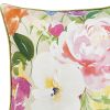 18" Blue and Pink Throw Pillow Cover