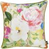 18" Blue and Pink Throw Pillow Cover