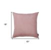 Set of Two 18" Mauve Pink Throw Pillow Covers