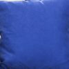 Set Of 2 Denim Blue Brushed Twill Decorative Throw Pillow Covers