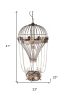 23" x 23" x 41" Vintage Hot Air Balloon Pendant