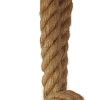 7" X 7" X 43" Rope Two Bulbs  Pendant Lamp