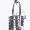 15" X 15" X 66" Large Steel  Pendant Lamp