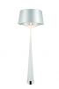24 X 24 X 67 White Carbon Floor Lamp
