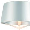 24 X 24 X 67 White Carbon Floor Lamp