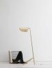 48" Gold Contemporary Geo Floor Lamp