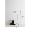 48" Gold Contemporary Geo Floor Lamp