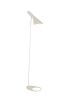 51" White Aluminum Reading Task Floor Light