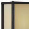 63" Black And White Solid Wood Column Floor Lamp With White Fabric Square Shade