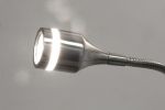 56" Silver LED Arched Floor Lamp With Silver