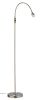 56" Silver LED Arched Floor Lamp With Silver