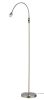 56" Silver LED Arched Floor Lamp With Silver