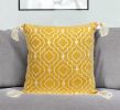 Daffodil Yellow Throw Pillow