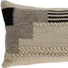 Boho Textured Lumbar Throw Pillow