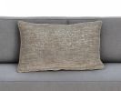 Natural Wheat And Silver Throw Pillow