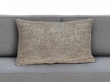 Natural Wheat And Silver Throw Pillow