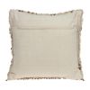 Boho Woven Shaggy Sequin Throw Pillow