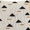 Natural Knitted Throw Pillow