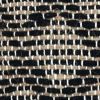 Black And Sand Woven Decorative Pillow
