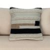 Natural Woven Bohemian Throw Pillow