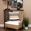 18" Black White And Tan Textured Pillow