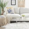 Multi Color Cotton Acryllic Accent Throw Pillow