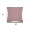 Boho Pale Purple Textural Chevron Throw Pillow